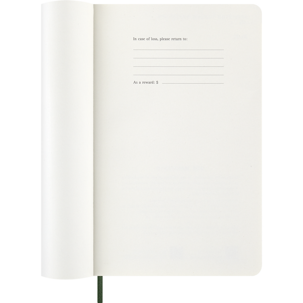 Kalendarz MOLESKINE z nadrukiem Twojego logo, materiał: pu, papier, kolor: khaki Kalendarz MOLESKINE z nadrukiem Twojego logo, materiał: pu, papier, kolor: khaki