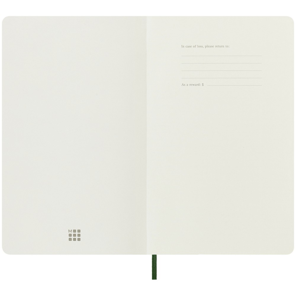Kalendarz MOLESKINE z nadrukiem Twojego logo, materiał: pu, papier, kolor: khaki Kalendarz MOLESKINE z nadrukiem Twojego logo, materiał: pu, papier, kolor: khaki