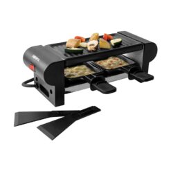 Grill elektryczny BOSKA Raclette Mini z nadrukiem Twojego logo, materiał: stal nierdzewna, stal, kolor: czarny