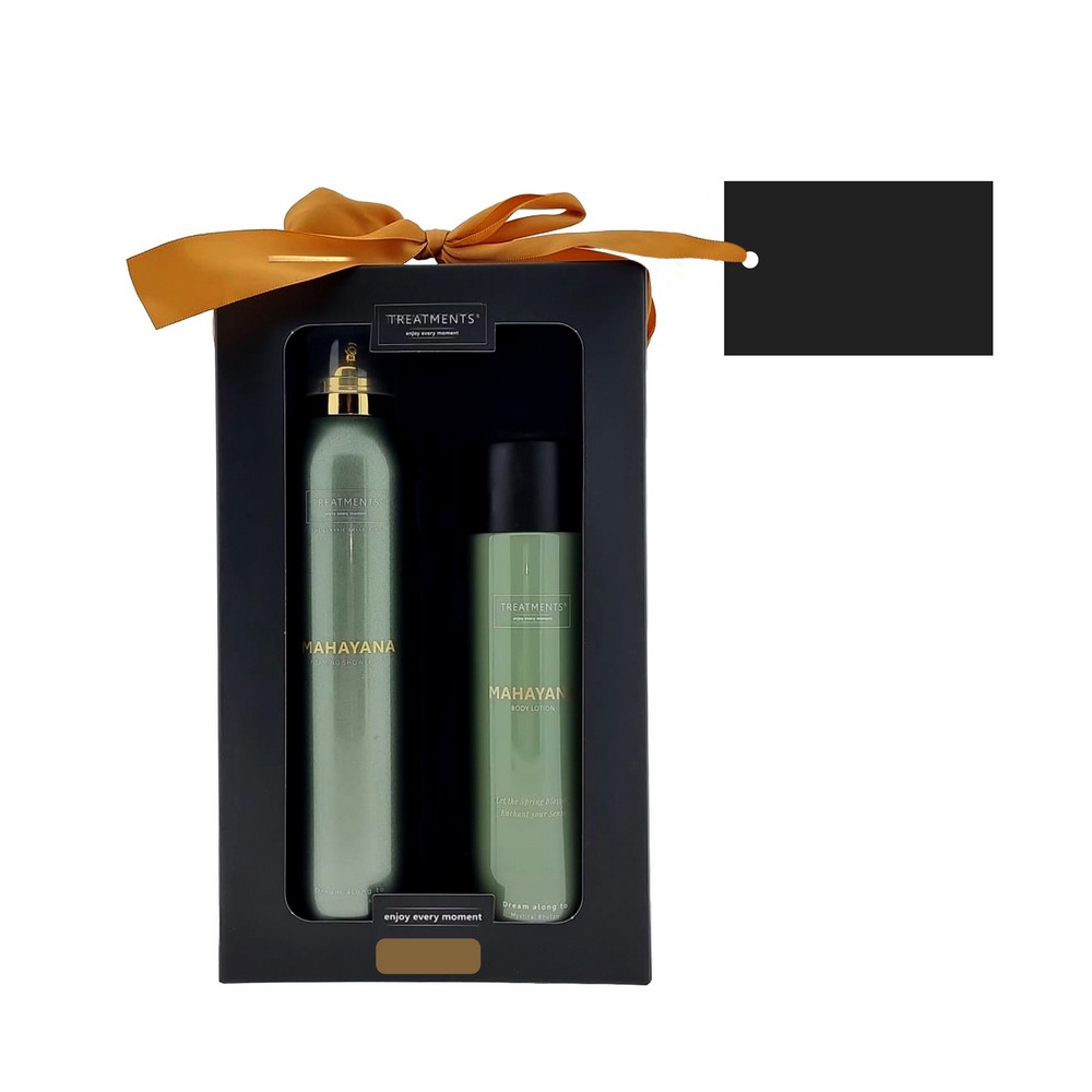 Zestaw kosmetyków Tenderness TREATMENTS z nadrukiem Twojego logo, materiał: metal, plastik, karton, kolor: zielony Zestaw kosmetyków Tenderness TREATMENTS z nadrukiem Twojego logo, materiał: metal, plastik, karton, kolor: zielony