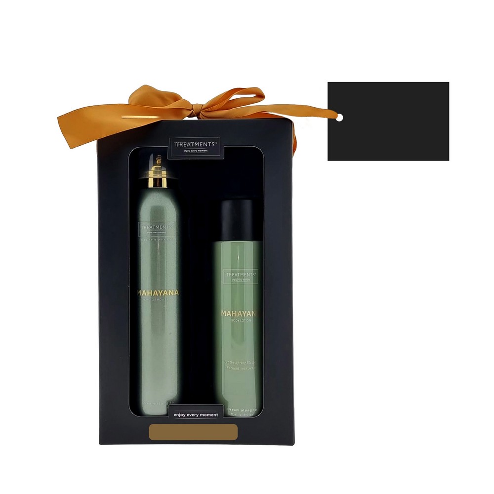 Zestaw kosmetyków Tenderness TREATMENTS z nadrukiem Twojego logo, materiał: metal, plastik, karton, kolor: zielony Zestaw kosmetyków Tenderness TREATMENTS z nadrukiem Twojego logo, materiał: metal, plastik, karton, kolor: zielony