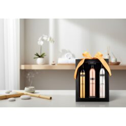 Zestaw kosmetyków Foaming Extravagance TREATMENTS z nadrukiem Twojego logo, materiał: metal, plastik, karton, kolor: wielokolorowy