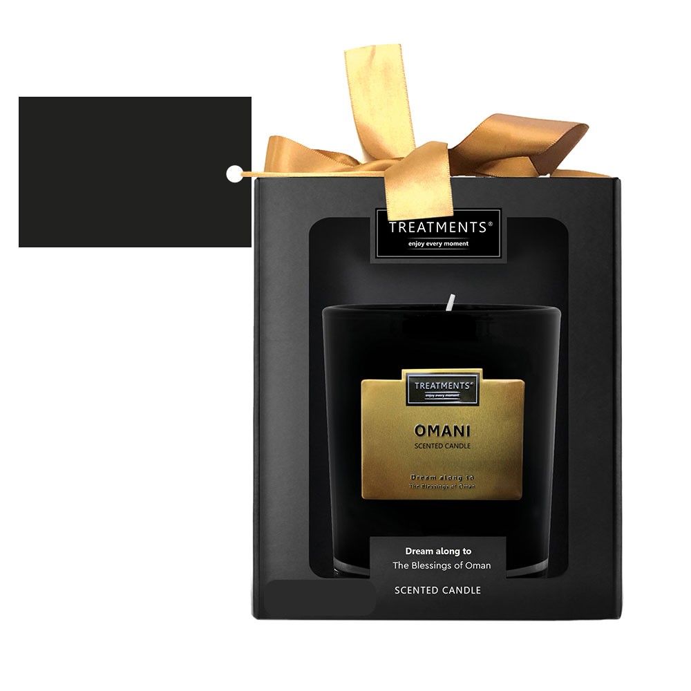 Świeczka zapachowa TREATMENTS z nadrukiem Twojego logo, materiał: guma, karton, drewno, szkło, kolor: żółty Świeczka zapachowa TREATMENTS z nadrukiem Twojego logo, materiał: guma, karton, drewno, szkło, kolor: żółty