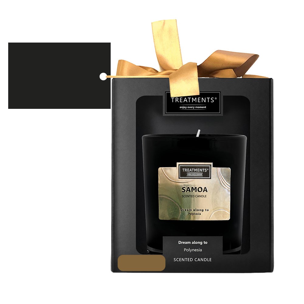 Świeczka zapachowa TREATMENTS z nadrukiem Twojego logo, materiał: guma, karton, drewno, szkło, kolor: wielokolorowy pastelowy Świeczka zapachowa TREATMENTS z nadrukiem Twojego logo, materiał: guma, karton, drewno, szkło, kolor: wielokolorowy pastelowy