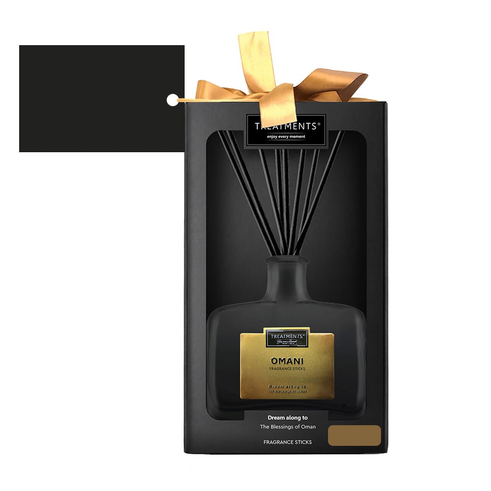 Patyczki zapachowe TREATMENTS z nadrukiem Twojego logo, materiał: guma, karton, szkło, kolor: żółty Patyczki zapachowe TREATMENTS z nadrukiem Twojego logo, materiał: guma, karton, szkło, kolor: żółty