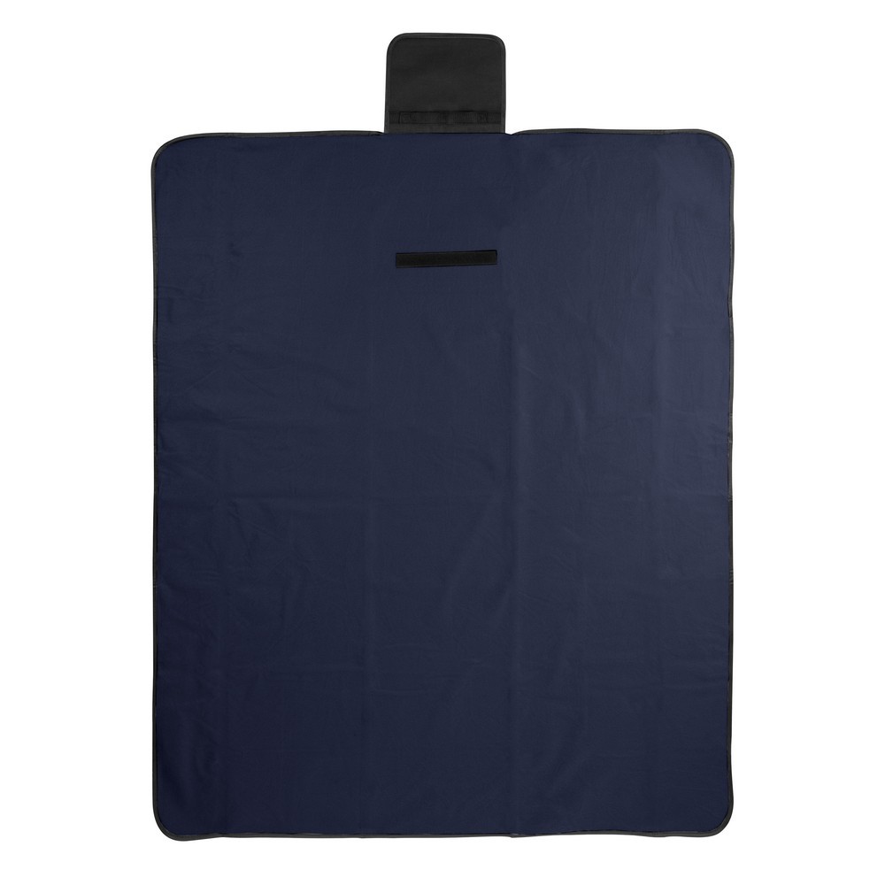 Koc piknikowy z nadrukiem Twojego logo, materiał: peva, kolor: niebieski Koc piknikowy z nadrukiem Twojego logo, materiał: peva, kolor: niebieski