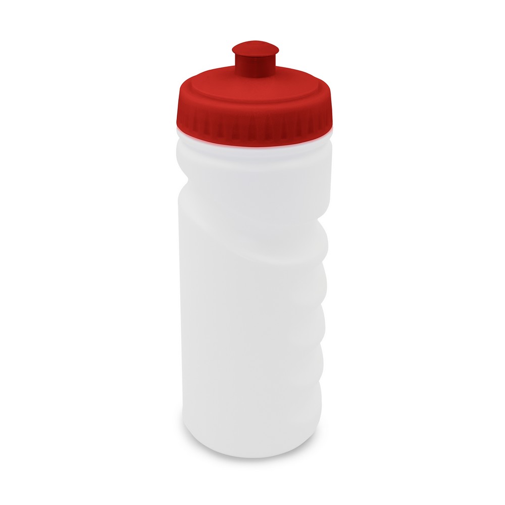 Bidon 500 ml z nadrukiem Twojego logo, materiał: pp, pe, kolor: czerwony Bidon 500 ml z nadrukiem Twojego logo, materiał: pp, pe, kolor: czerwony
