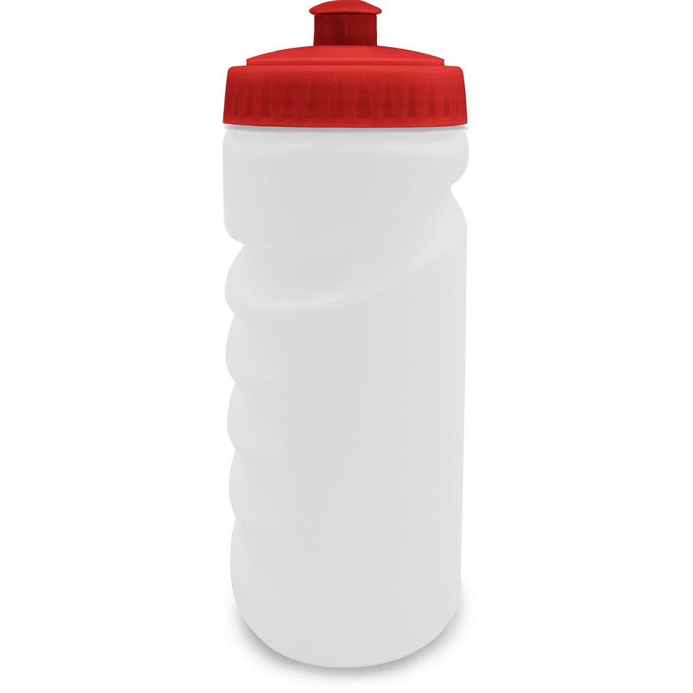 Bidon 500 ml z nadrukiem Twojego logo, materiał: pp, pe, kolor: czerwony Bidon 500 ml z nadrukiem Twojego logo, materiał: pp, pe, kolor: czerwony