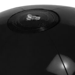 Dmuchana piłka plażowa | Brianda z nadrukiem Twojego logo, materiał: pvc, kolor: czarny