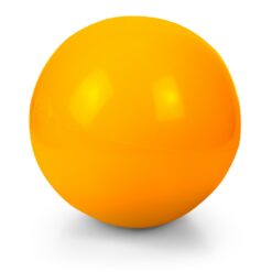 Dmuchana piłka plażowa | Brianda z nadrukiem Twojego logo, materiał: pvc, kolor: pomarańczowy