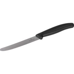 Nóż kuchenny Victorinox Swiss Classic z nadrukiem Twojego logo, materiał: stal nierdzewna, stal, kolor: czarny