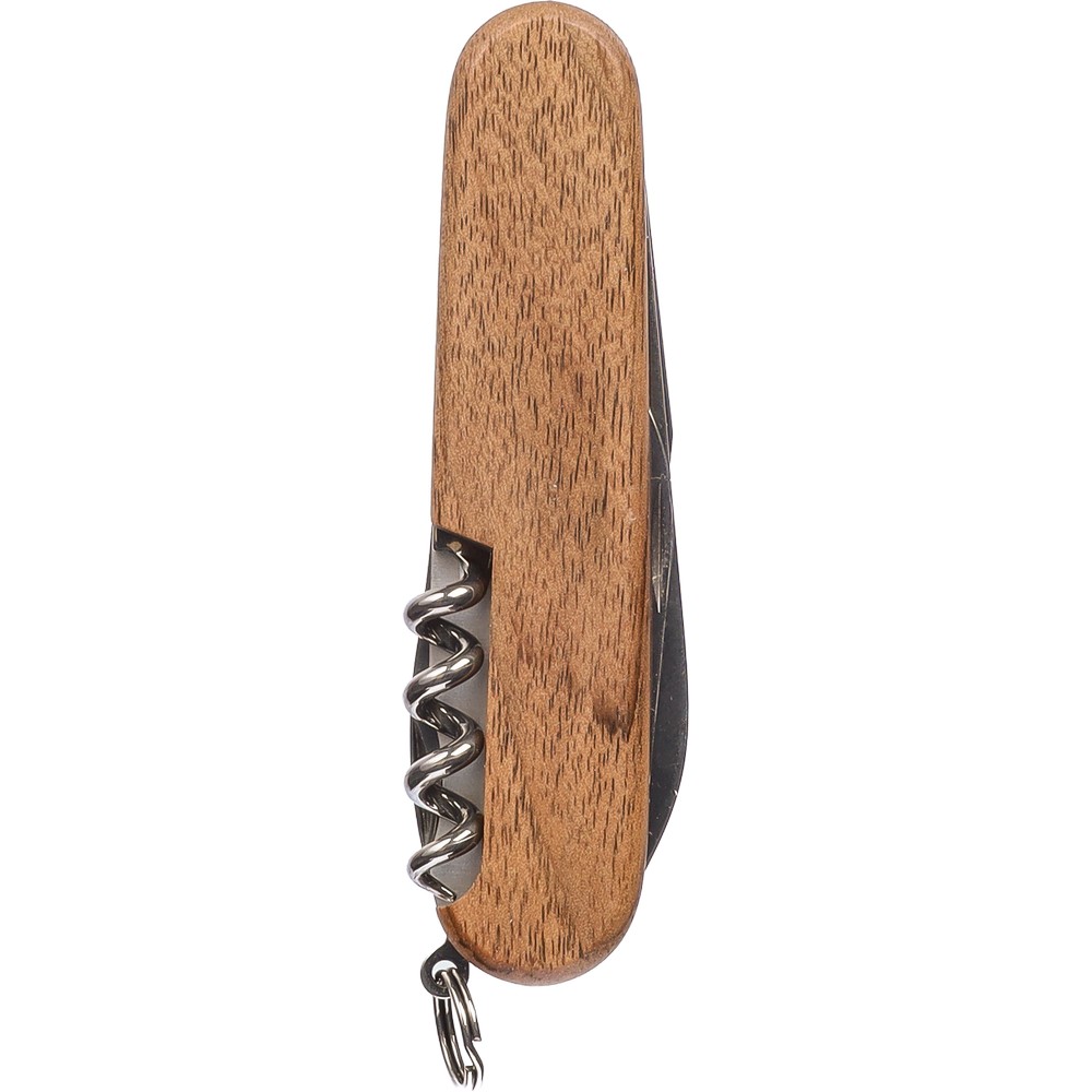 Nóż wielofunkcyjny Victorinox Swiss Army Spartan Wood z nadrukiem Twojego logo, materiał: drewno, stal nierdzewna, stal, kolor: neutralny Nóż wielofunkcyjny Victorinox Swiss Army Spartan Wood z nadrukiem Twojego logo, materiał: drewno, stal nierdzewna, stal, kolor: neutralny