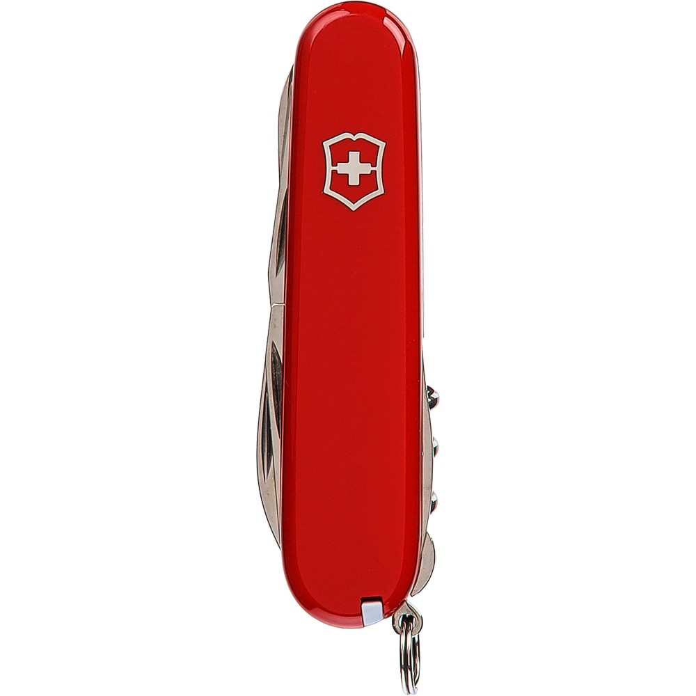 Nóż wielofunkcyjny Victorinox Swiss Army Climber z nadrukiem Twojego logo, materiał: plastik, stal nierdzewna, stal, kolor: czerwony Nóż wielofunkcyjny Victorinox Swiss Army Climber z nadrukiem Twojego logo, materiał: plastik, stal nierdzewna, stal, kolor: czerwony
