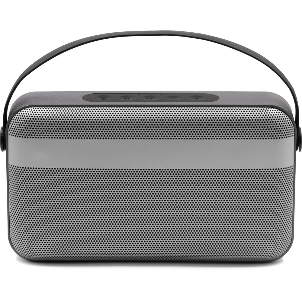 Głośnik bezprzewodowy 16W BrandCharger Nano Beast z nadrukiem Twojego logo, materiał: plastik, aluminium, kolor: czarny Głośnik bezprzewodowy 16W BrandCharger Nano Beast z nadrukiem Twojego logo, materiał: plastik, aluminium, kolor: czarny
