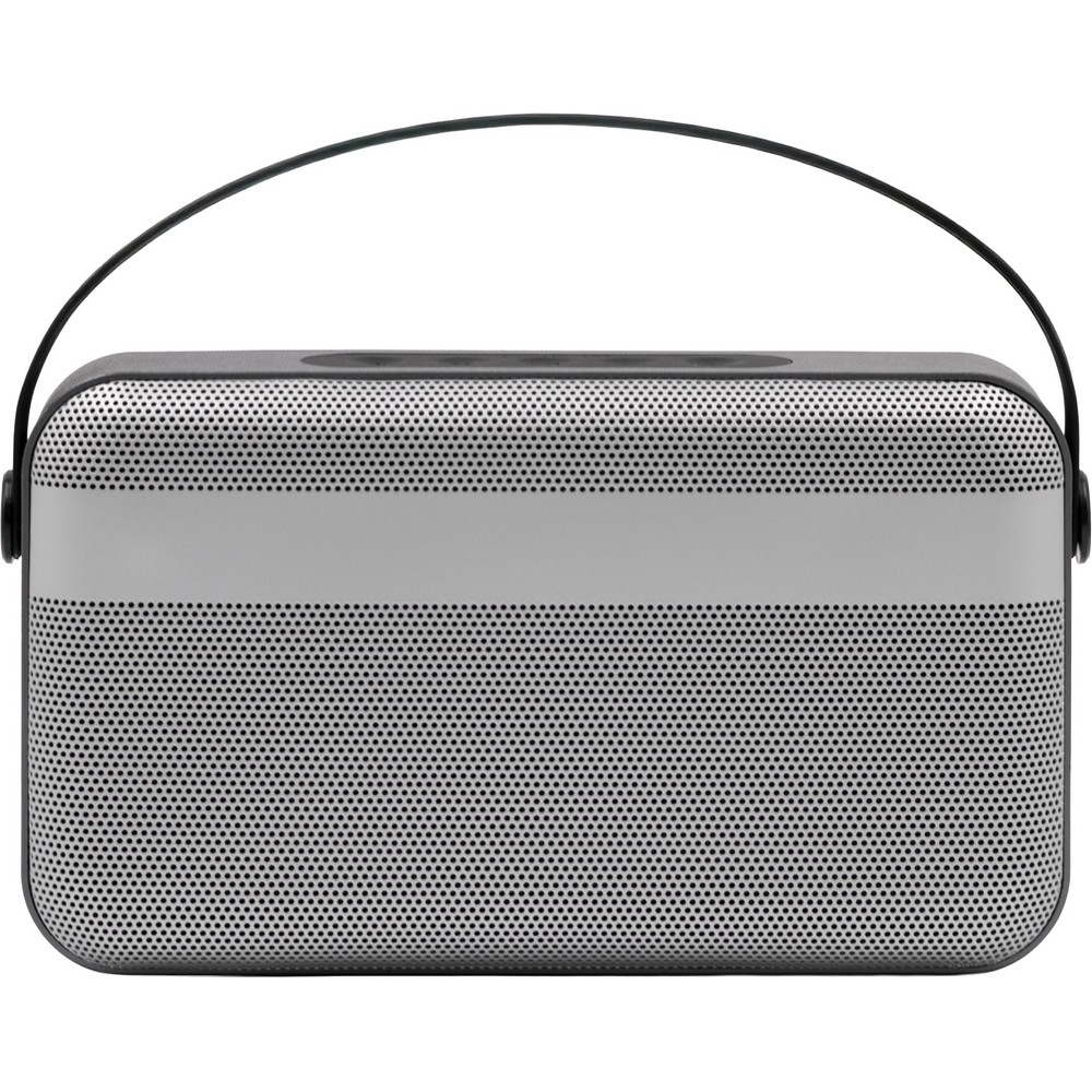 Głośnik bezprzewodowy 16W BrandCharger Nano Beast z nadrukiem Twojego logo, materiał: plastik, aluminium, kolor: czarny Głośnik bezprzewodowy 16W BrandCharger Nano Beast z nadrukiem Twojego logo, materiał: plastik, aluminium, kolor: czarny