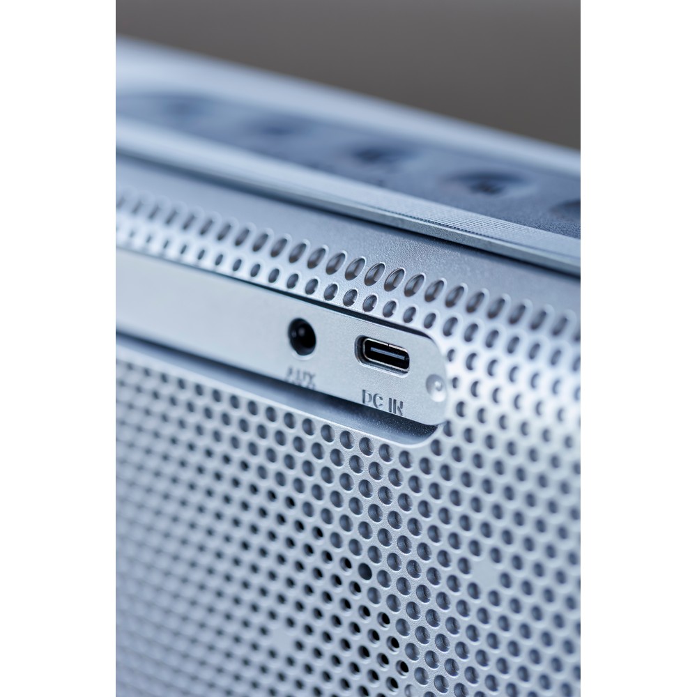 Głośnik bezprzewodowy 16W BrandCharger Nano Beast z nadrukiem Twojego logo, materiał: plastik, aluminium, kolor: czarny Głośnik bezprzewodowy 16W BrandCharger Nano Beast z nadrukiem Twojego logo, materiał: plastik, aluminium, kolor: czarny