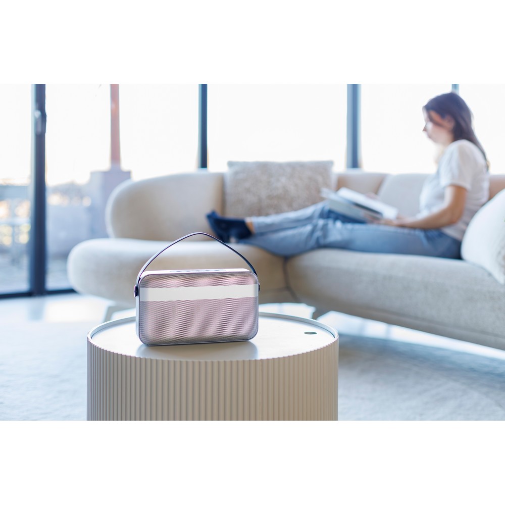 Głośnik bezprzewodowy 16W BrandCharger Nano Beast z nadrukiem Twojego logo, materiał: plastik, aluminium, kolor: czarny Głośnik bezprzewodowy 16W BrandCharger Nano Beast z nadrukiem Twojego logo, materiał: plastik, aluminium, kolor: czarny