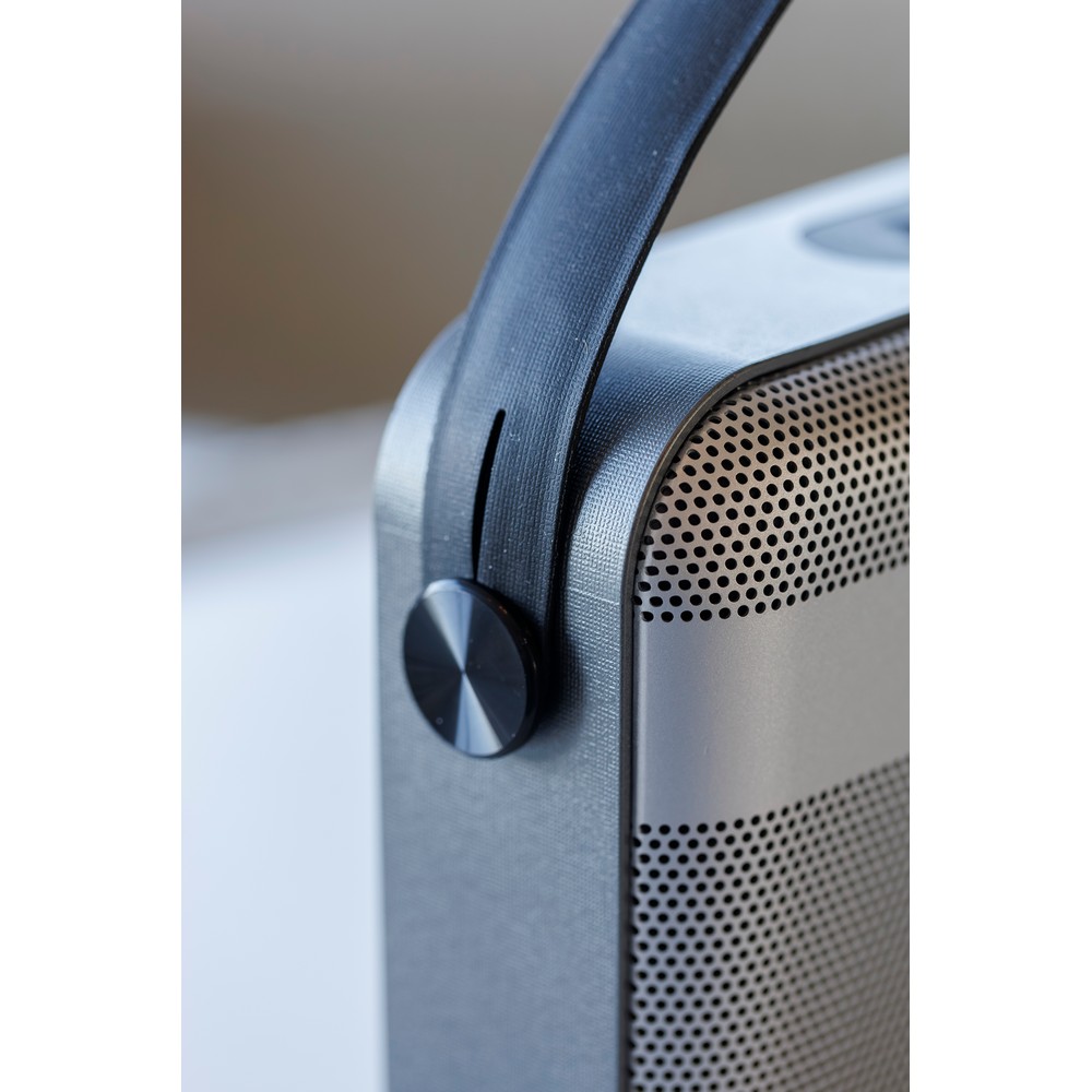 Głośnik bezprzewodowy 16W BrandCharger Nano Beast z nadrukiem Twojego logo, materiał: plastik, aluminium, kolor: czarny Głośnik bezprzewodowy 16W BrandCharger Nano Beast z nadrukiem Twojego logo, materiał: plastik, aluminium, kolor: czarny