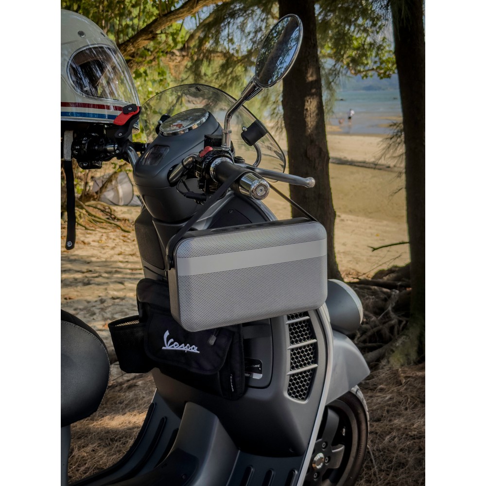 Głośnik bezprzewodowy 16W BrandCharger Nano Beast z nadrukiem Twojego logo, materiał: plastik, aluminium, kolor: czarny Głośnik bezprzewodowy 16W BrandCharger Nano Beast z nadrukiem Twojego logo, materiał: plastik, aluminium, kolor: czarny