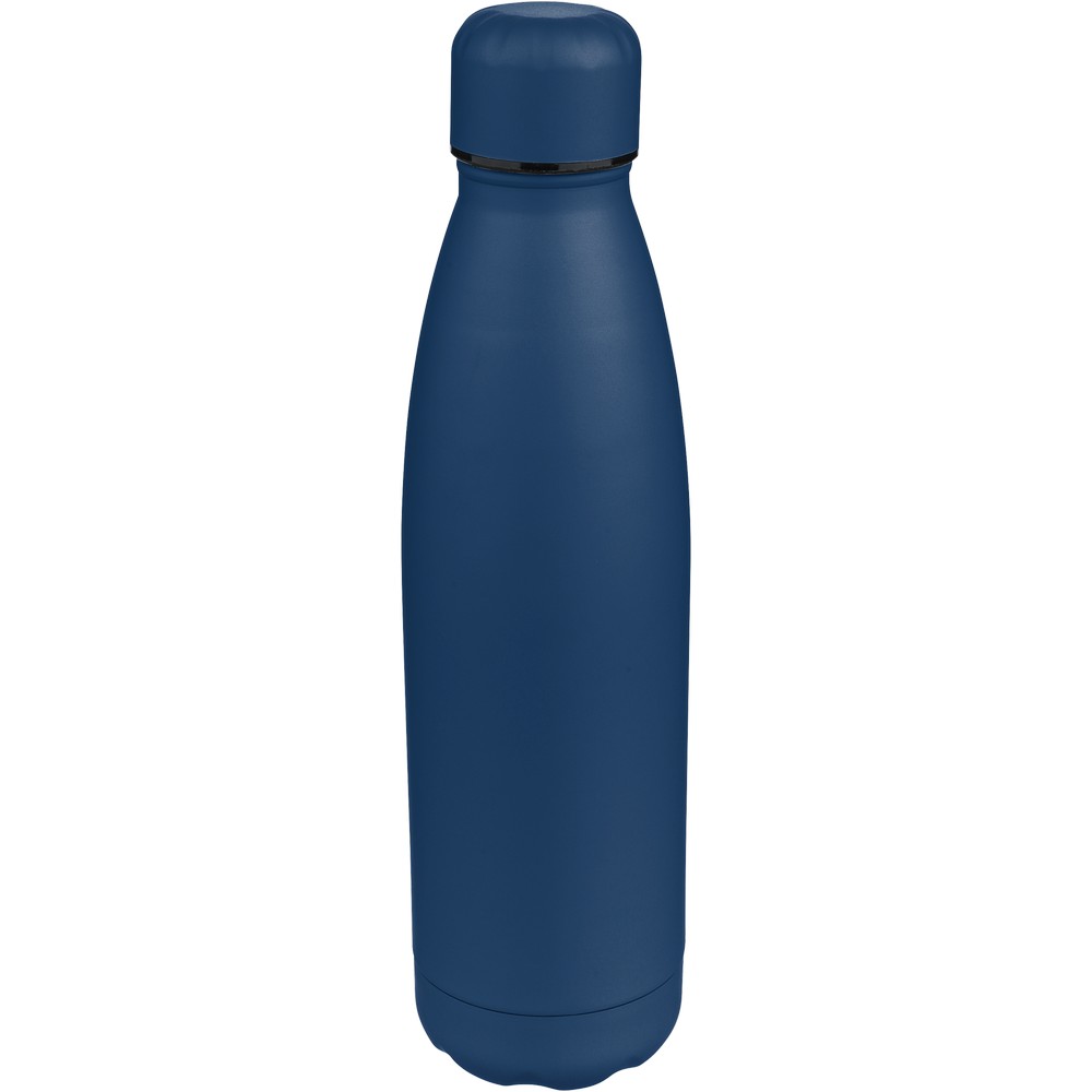 Butelka termiczna 500 ml z nadrukiem Twojego logo, materiał: stal nierdzewna, stal, kolor: granatowy Butelka termiczna 500 ml z nadrukiem Twojego logo, materiał: stal nierdzewna, stal, kolor: granatowy
