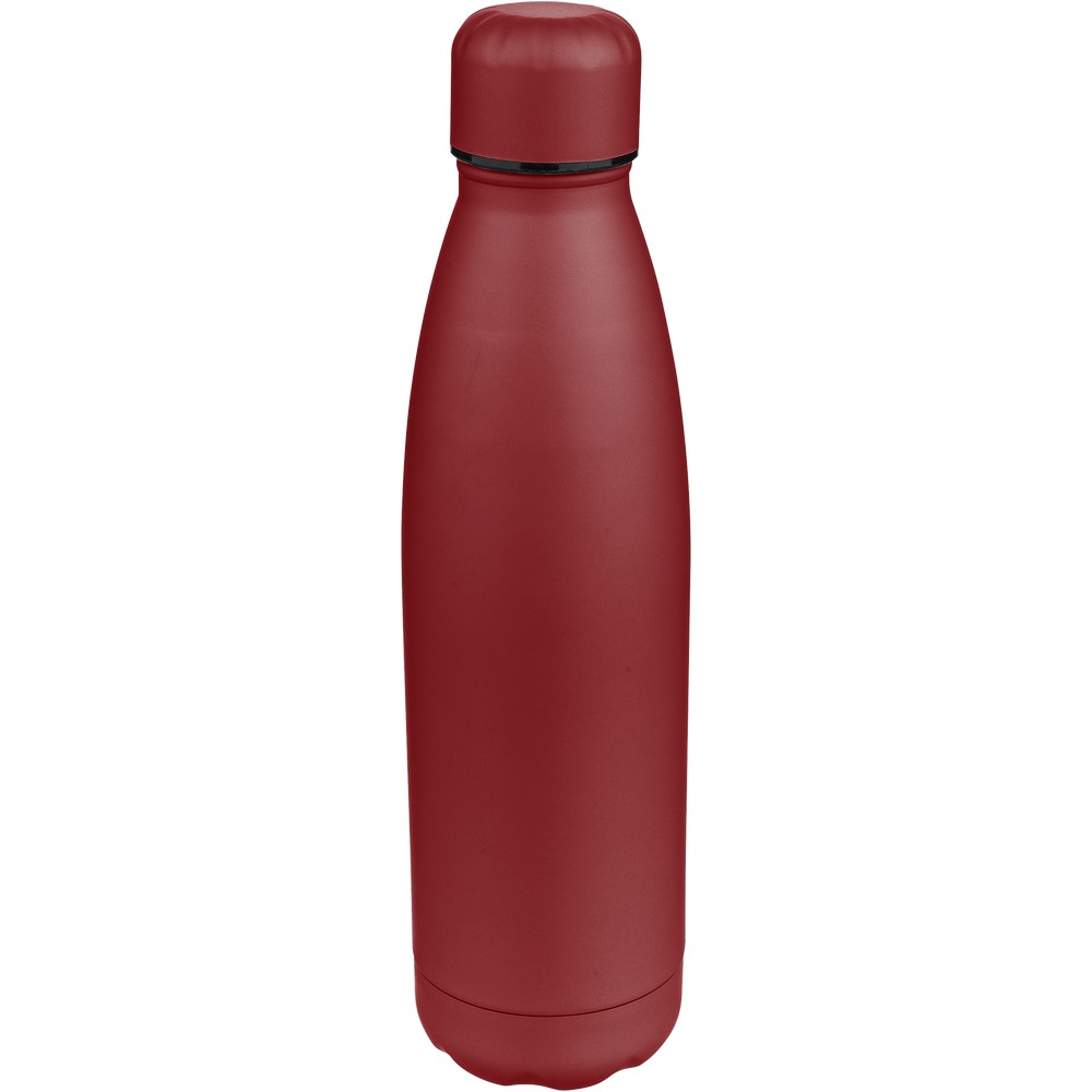 Butelka termiczna 500 ml z nadrukiem Twojego logo, materiał: stal nierdzewna, stal, kolor: burgund Butelka termiczna 500 ml z nadrukiem Twojego logo, materiał: stal nierdzewna, stal, kolor: burgund