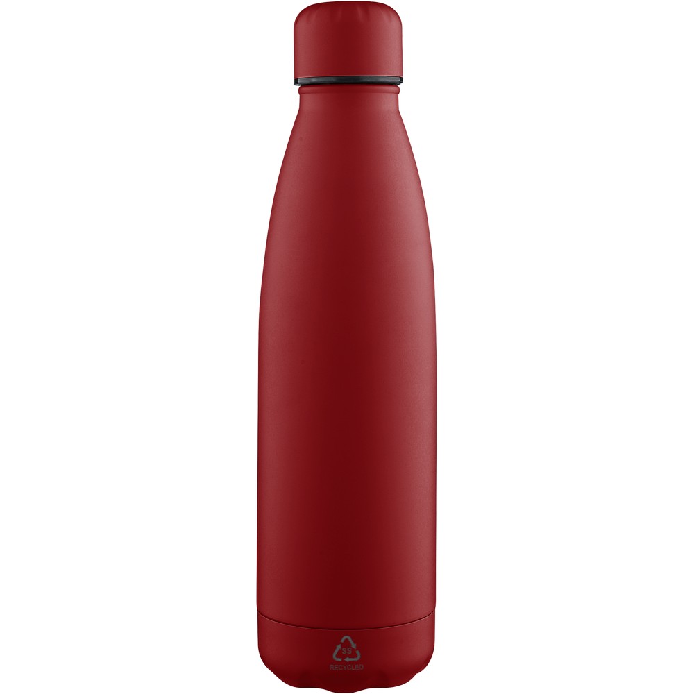 Butelka termiczna 500 ml z nadrukiem Twojego logo, materiał: stal nierdzewna, stal, kolor: burgund Butelka termiczna 500 ml z nadrukiem Twojego logo, materiał: stal nierdzewna, stal, kolor: burgund