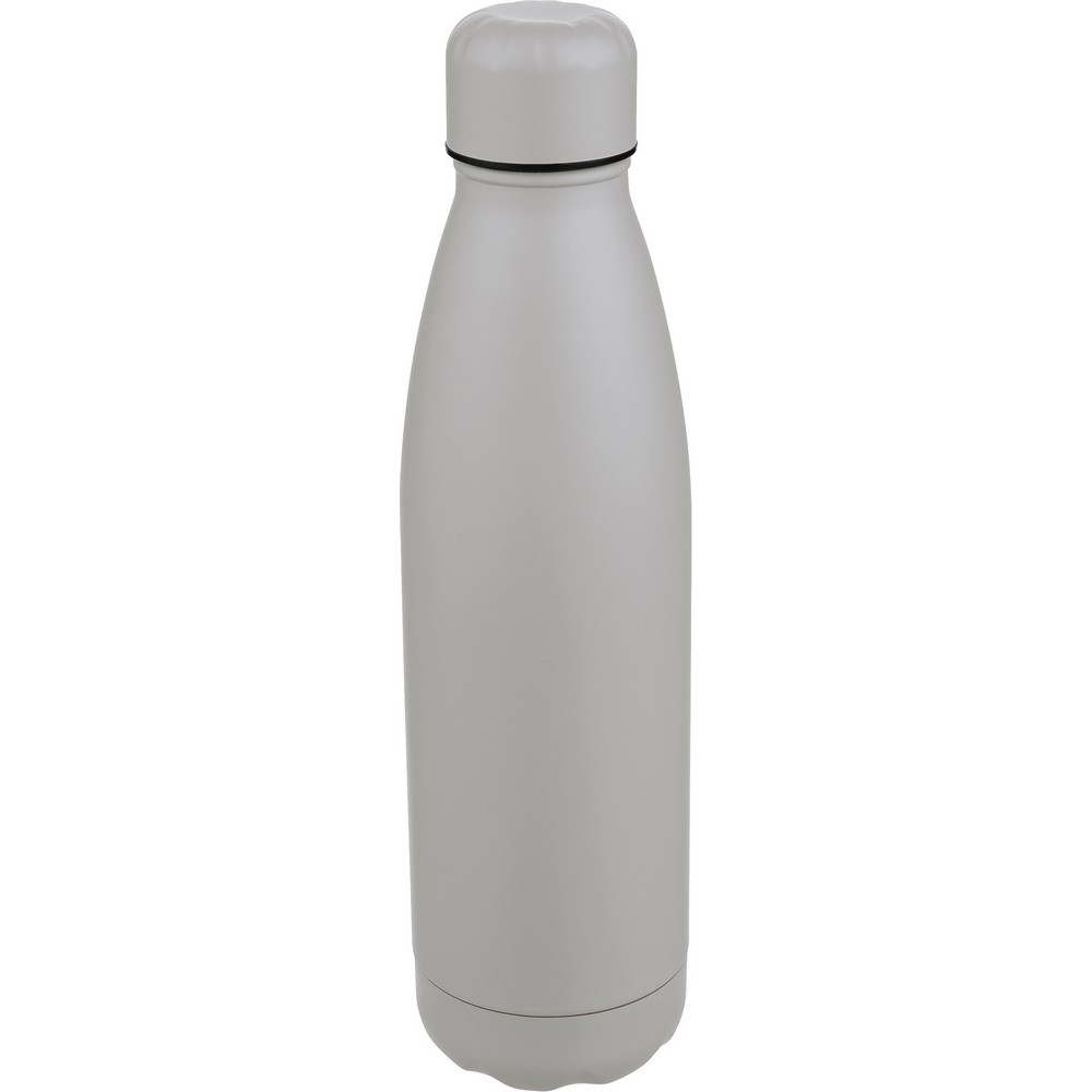 Butelka sportowa 700 ml z nadrukiem Twojego logo, materiał: stal nierdzewna, stal, kolor: szary Butelka sportowa 700 ml z nadrukiem Twojego logo, materiał: stal nierdzewna, stal, kolor: szary