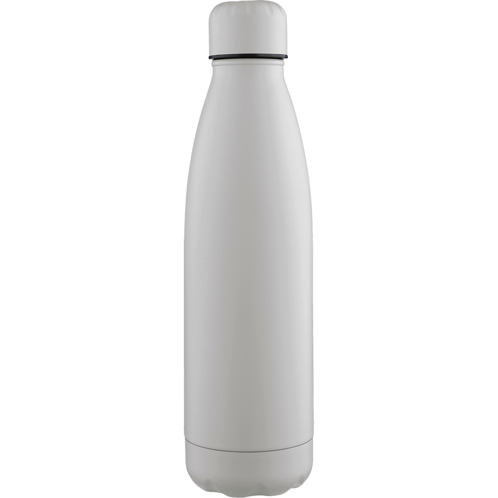 Butelka sportowa 700 ml z nadrukiem Twojego logo, materiał: stal nierdzewna, stal, kolor: szary Butelka sportowa 700 ml z nadrukiem Twojego logo, materiał: stal nierdzewna, stal, kolor: szary