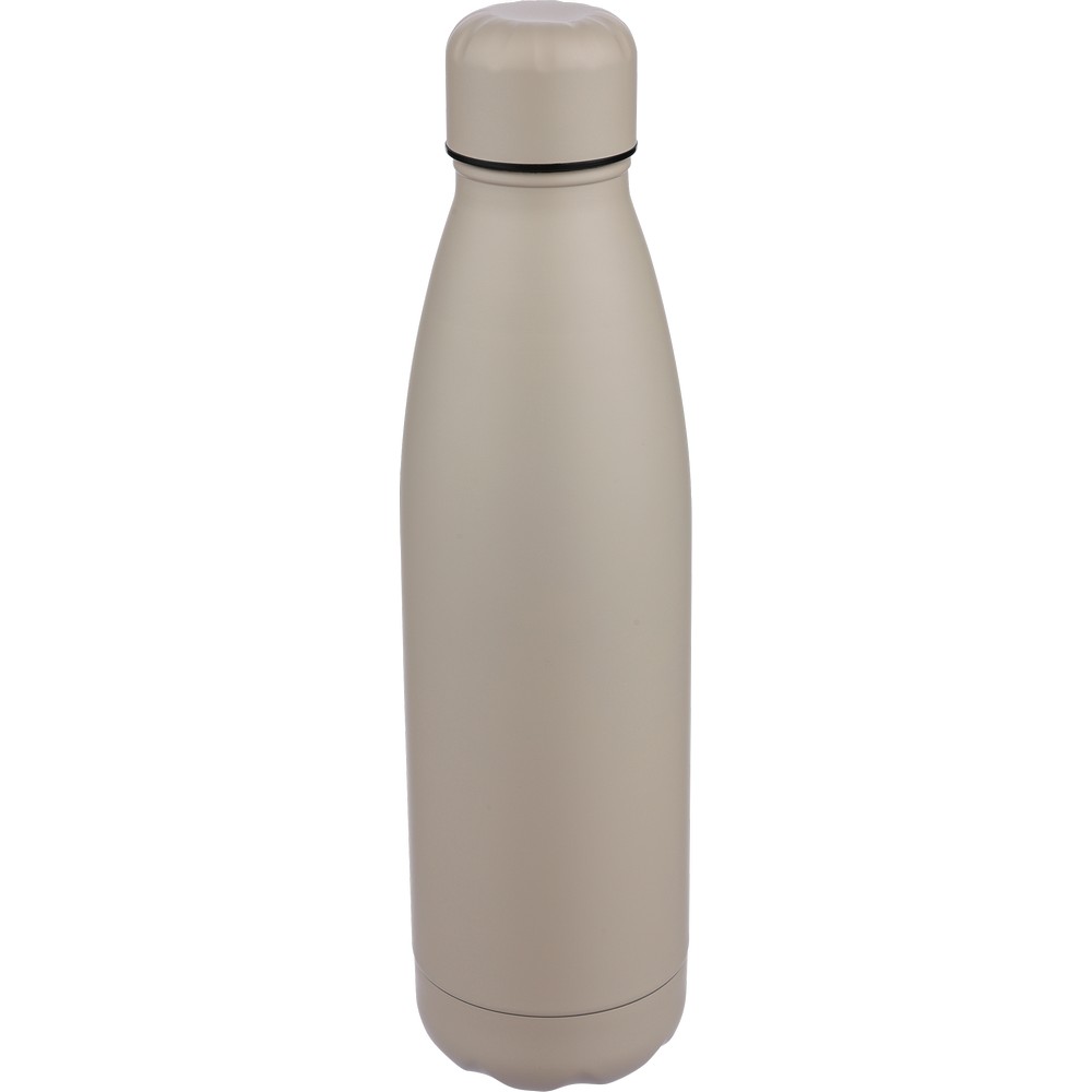Butelka sportowa 700 ml z nadrukiem Twojego logo, materiał: stal nierdzewna, stal, kolor: beżowy Butelka sportowa 700 ml z nadrukiem Twojego logo, materiał: stal nierdzewna, stal, kolor: beżowy