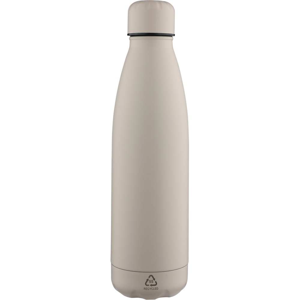 Butelka sportowa 700 ml z nadrukiem Twojego logo, materiał: stal nierdzewna, stal, kolor: beżowy Butelka sportowa 700 ml z nadrukiem Twojego logo, materiał: stal nierdzewna, stal, kolor: beżowy