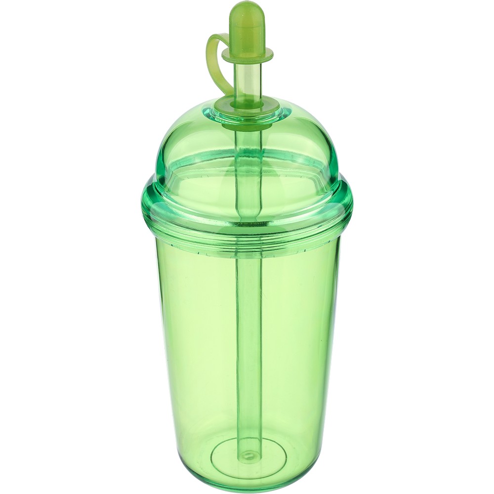 Kubek podróżny 500 ml z nadrukiem Twojego logo, materiał: silikon, rpet, as, kolor: jasnozielony Kubek podróżny 500 ml z nadrukiem Twojego logo, materiał: silikon, rpet, as, kolor: jasnozielony