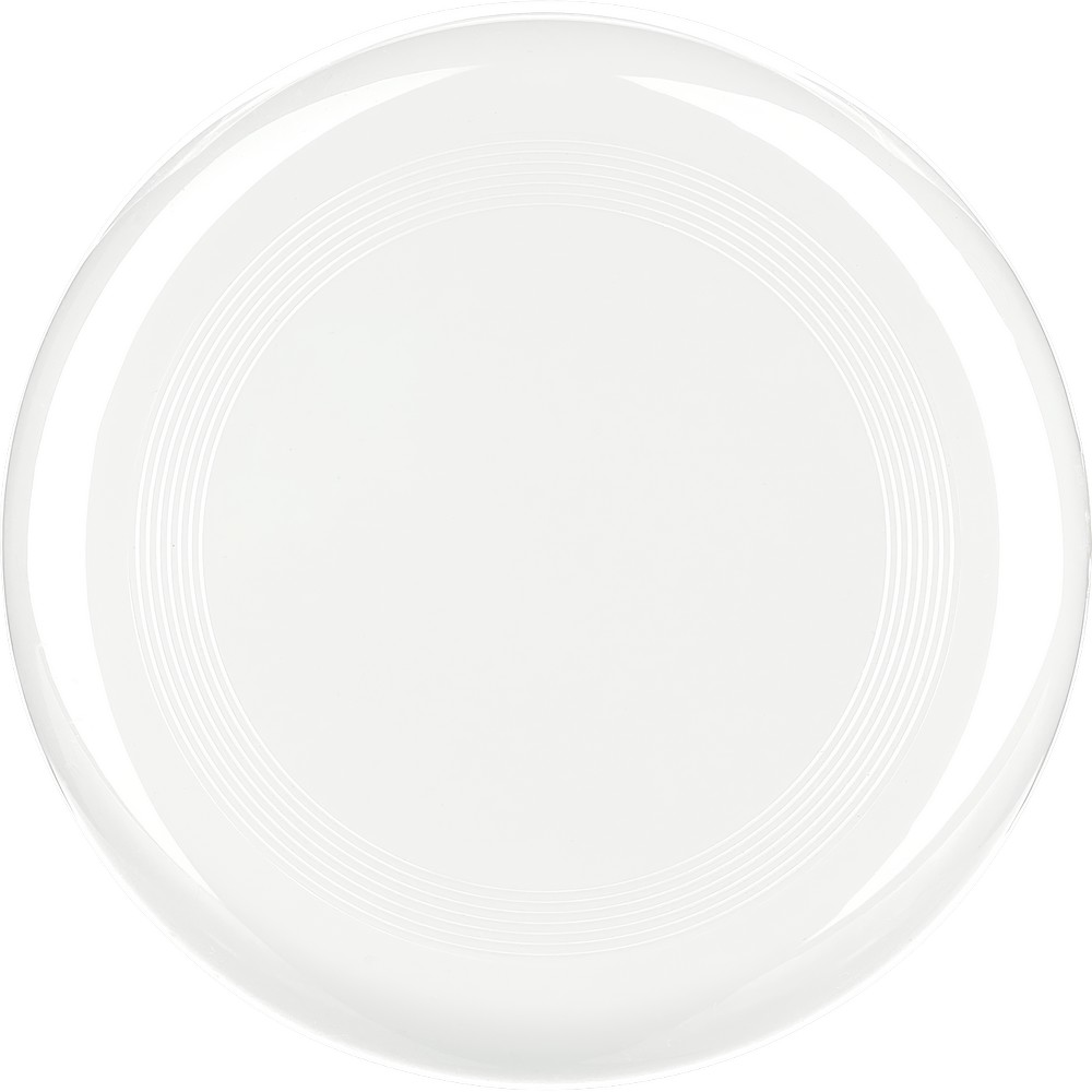 Frisbee z nadrukiem Twojego logo, materiał: pp, kolor: biały Frisbee z nadrukiem Twojego logo, materiał: pp, kolor: biały