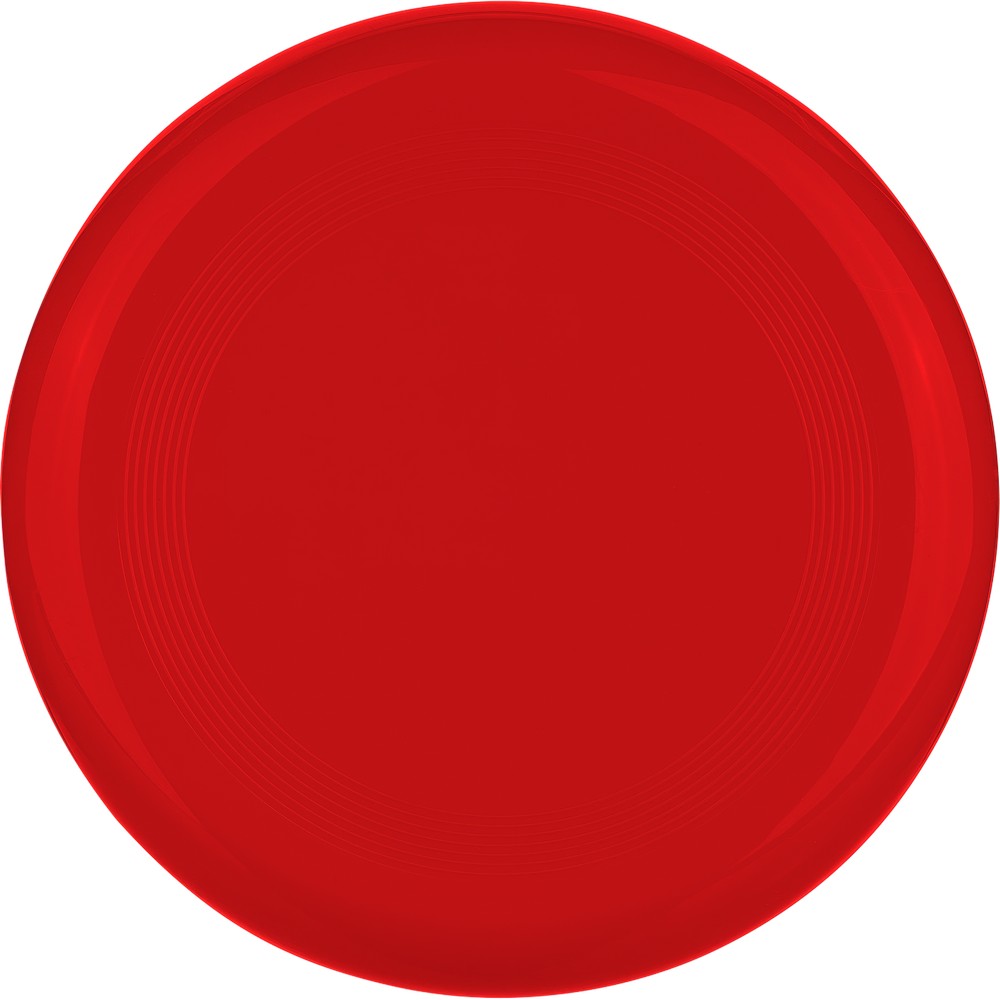 Frisbee z nadrukiem Twojego logo, materiał: pp, kolor: czerwony Frisbee z nadrukiem Twojego logo, materiał: pp, kolor: czerwony