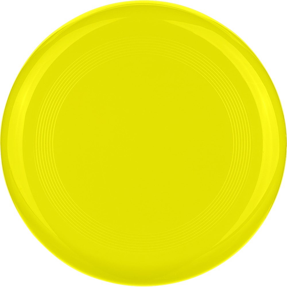 Frisbee z nadrukiem Twojego logo, materiał: pp, kolor: żółty Frisbee z nadrukiem Twojego logo, materiał: pp, kolor: żółty