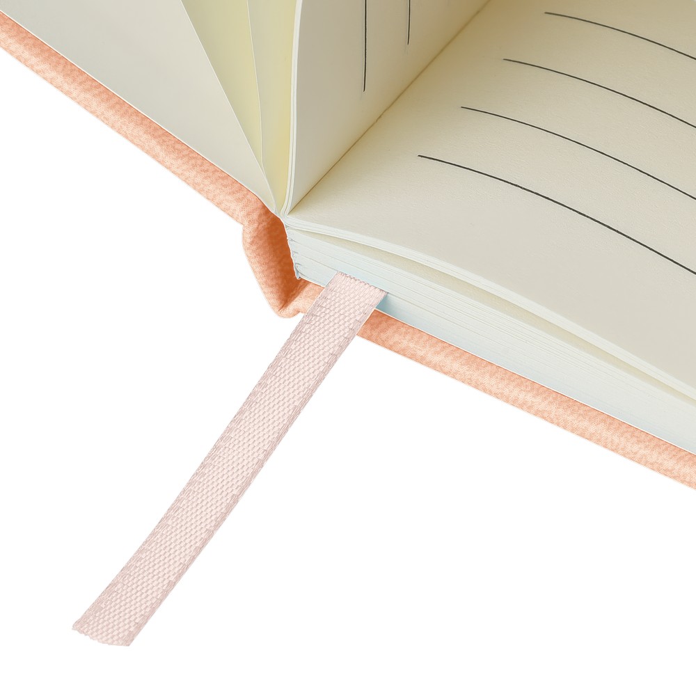 Notatnik A5 z nadrukiem Twojego logo, materiał: pu, papier, kolor: różowy Notatnik A5 z nadrukiem Twojego logo, materiał: pu, papier, kolor: różowy