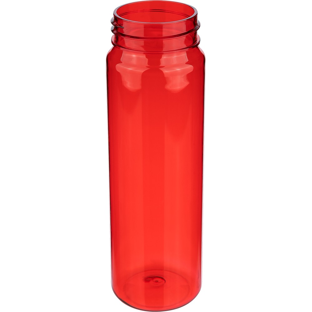 Butelka sportowa 750 ml z nadrukiem Twojego logo, materiał: metal, pp, silikon, tritan, kolor: czerwony Butelka sportowa 750 ml z nadrukiem Twojego logo, materiał: metal, pp, silikon, tritan, kolor: czerwony