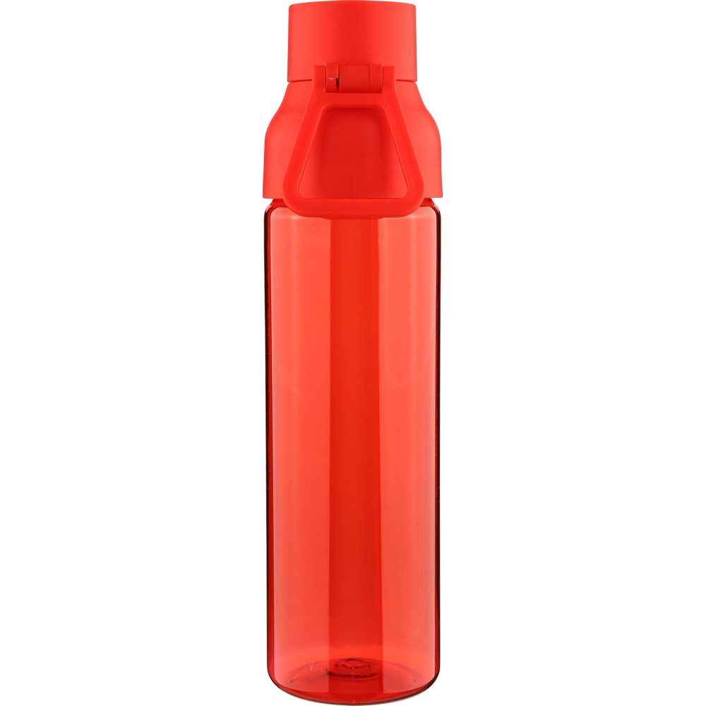 Butelka sportowa 750 ml z nadrukiem Twojego logo, materiał: metal, pp, silikon, tritan, kolor: czerwony Butelka sportowa 750 ml z nadrukiem Twojego logo, materiał: metal, pp, silikon, tritan, kolor: czerwony