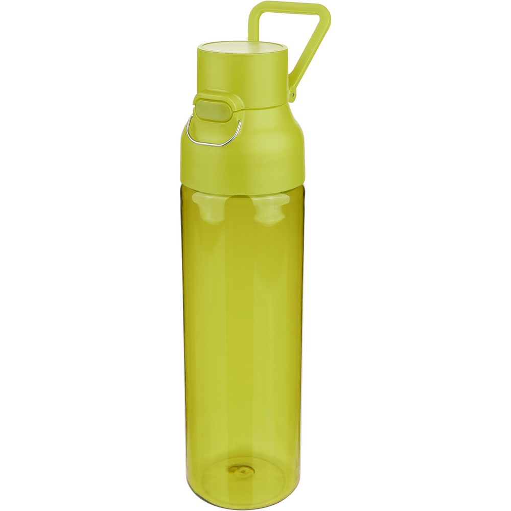 Butelka sportowa 750 ml z nadrukiem Twojego logo, materiał: metal, pp, silikon, tritan, kolor: limonkowy Butelka sportowa 750 ml z nadrukiem Twojego logo, materiał: metal, pp, silikon, tritan, kolor: limonkowy
