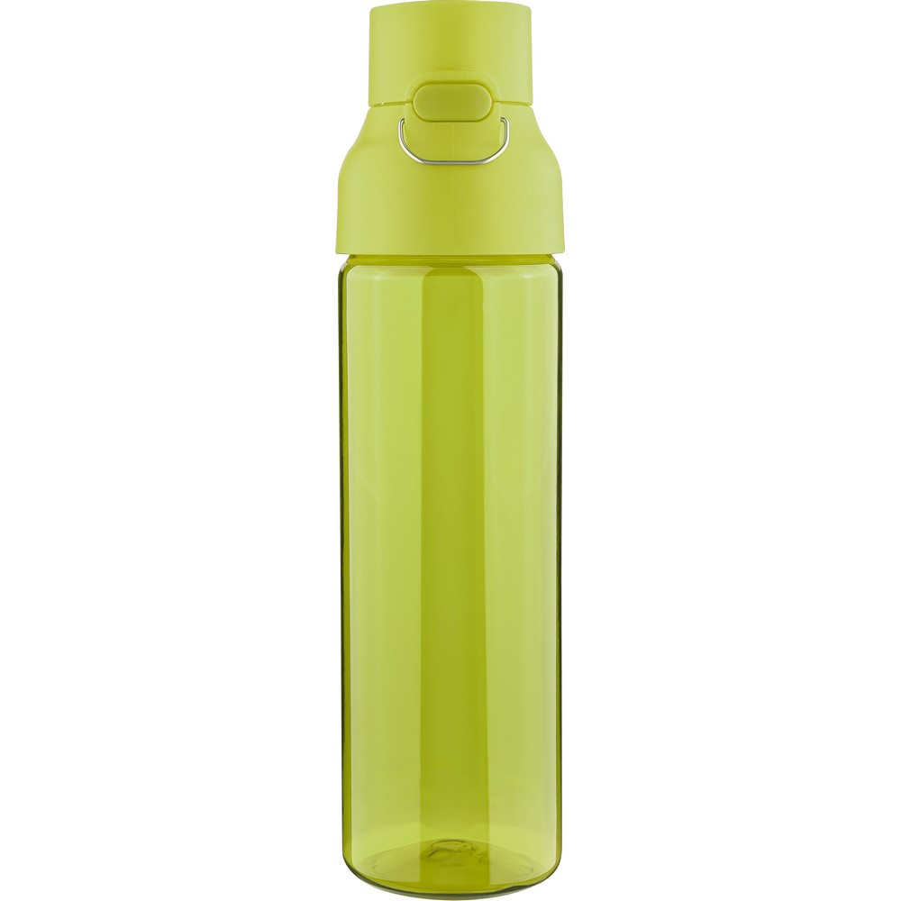Butelka sportowa 750 ml z nadrukiem Twojego logo, materiał: metal, pp, silikon, tritan, kolor: limonkowy Butelka sportowa 750 ml z nadrukiem Twojego logo, materiał: metal, pp, silikon, tritan, kolor: limonkowy