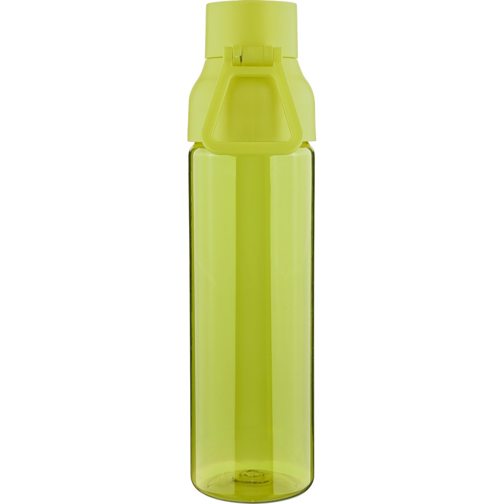 Butelka sportowa 750 ml z nadrukiem Twojego logo, materiał: metal, pp, silikon, tritan, kolor: limonkowy Butelka sportowa 750 ml z nadrukiem Twojego logo, materiał: metal, pp, silikon, tritan, kolor: limonkowy