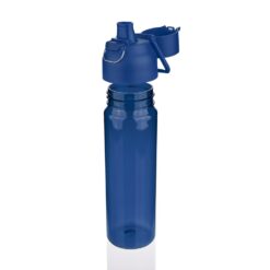 Butelka sportowa 750 ml z nadrukiem Twojego logo, materiał: metal, pp, silikon, tritan, kolor: niebieski