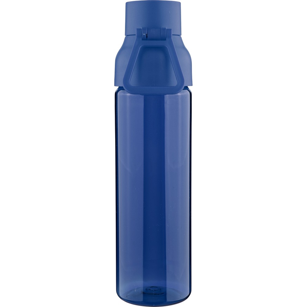 Butelka sportowa 750 ml z nadrukiem Twojego logo, materiał: metal, pp, silikon, tritan, kolor: niebieski Butelka sportowa 750 ml z nadrukiem Twojego logo, materiał: metal, pp, silikon, tritan, kolor: niebieski
