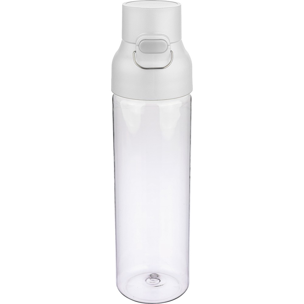 Butelka sportowa 750 ml z nadrukiem Twojego logo, materiał: metal, pp, silikon, tritan, kolor: biały Butelka sportowa 750 ml z nadrukiem Twojego logo, materiał: metal, pp, silikon, tritan, kolor: biały
