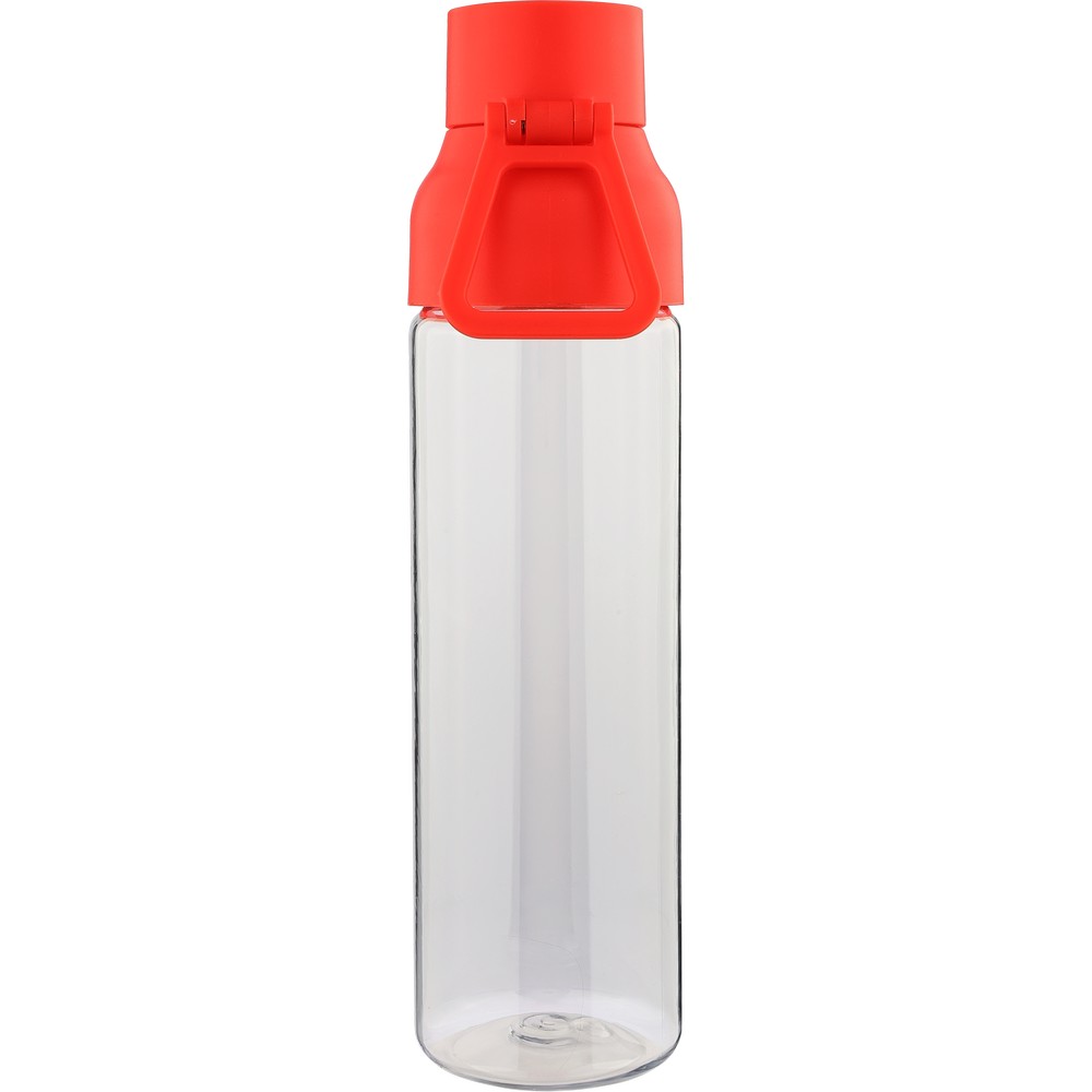 Butelka sportowa 750 ml z nadrukiem Twojego logo, materiał: metal, pp, silikon, tritan, kolor: czerwony Butelka sportowa 750 ml z nadrukiem Twojego logo, materiał: metal, pp, silikon, tritan, kolor: czerwony