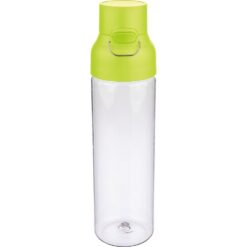Butelka sportowa 750 ml z nadrukiem Twojego logo, materiał: metal, pp, silikon, tritan, kolor: limonkowy