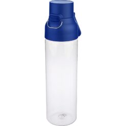 Butelka sportowa 750 ml z nadrukiem Twojego logo, materiał: metal, pp, silikon, tritan, kolor: niebieski