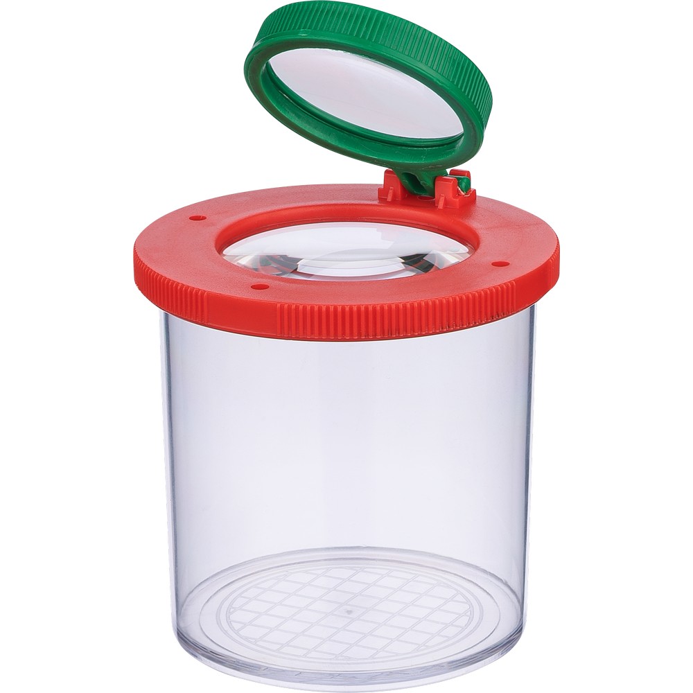 Słoik ze szkłem powiększającym z nadrukiem Twojego logo, materiał: plastik, akryl, ps, kolor: jasnozielony Słoik ze szkłem powiększającym z nadrukiem Twojego logo, materiał: plastik, akryl, ps, kolor: jasnozielony