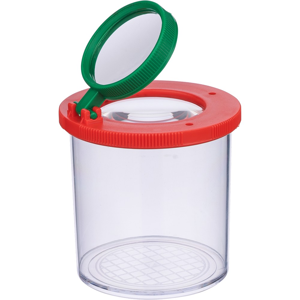 Słoik ze szkłem powiększającym z nadrukiem Twojego logo, materiał: plastik, akryl, ps, kolor: jasnozielony Słoik ze szkłem powiększającym z nadrukiem Twojego logo, materiał: plastik, akryl, ps, kolor: jasnozielony