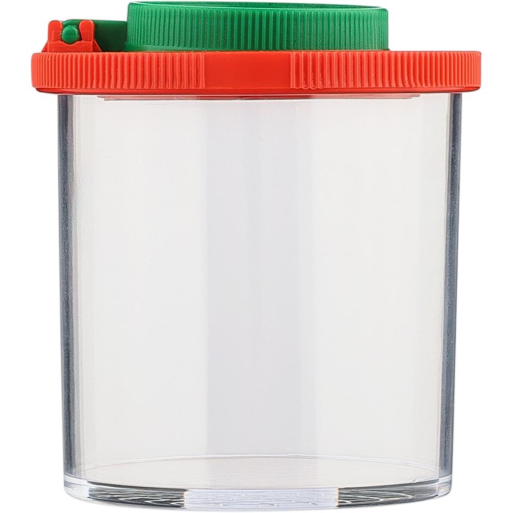 Słoik ze szkłem powiększającym z nadrukiem Twojego logo, materiał: plastik, akryl, ps, kolor: jasnozielony Słoik ze szkłem powiększającym z nadrukiem Twojego logo, materiał: plastik, akryl, ps, kolor: jasnozielony