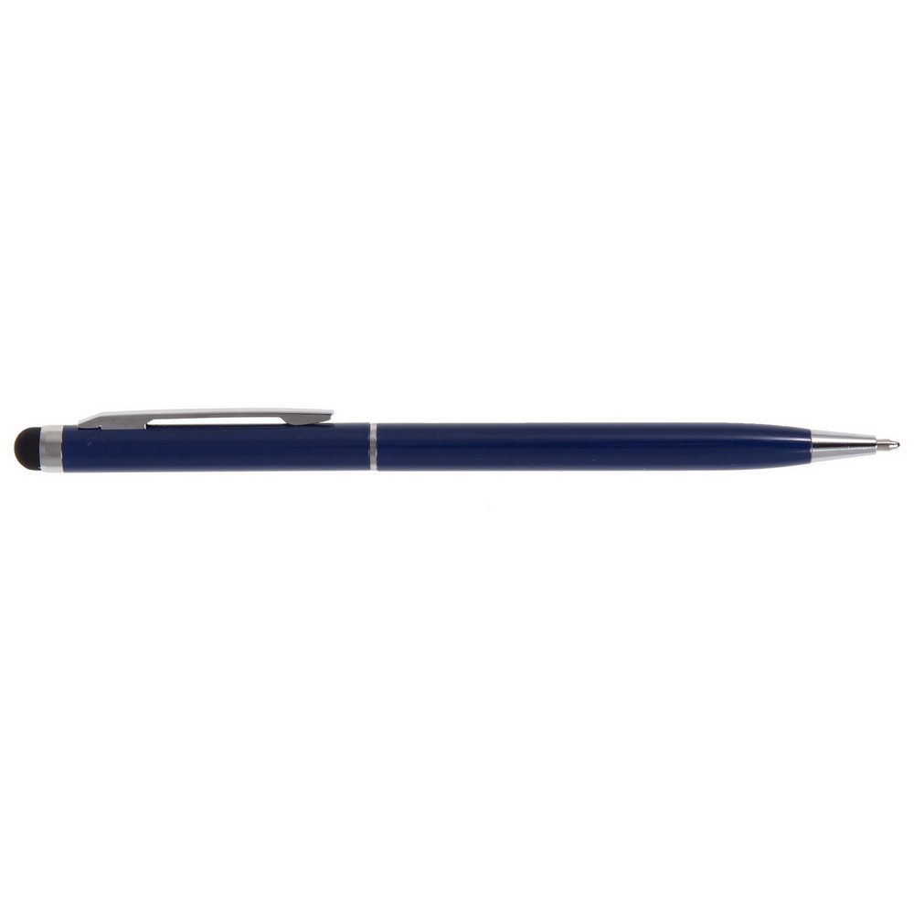 Długopis, touch pen | Irin z nadrukiem Twojego logo, materiał: aluminium, kolor: granatowy Długopis, touch pen | Irin z nadrukiem Twojego logo, materiał: aluminium, kolor: granatowy